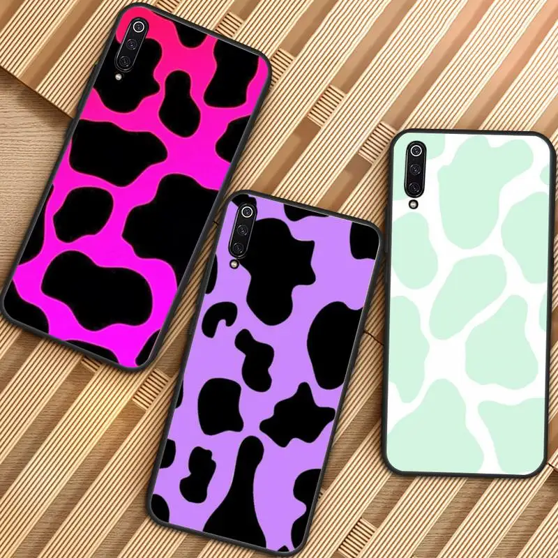 

Cow color Print fashion Pattern Phone Case For Xiaomi Redmi 7 8 9t 6 9se k20 mi8 max3 lite 9 note 9s 10 pro