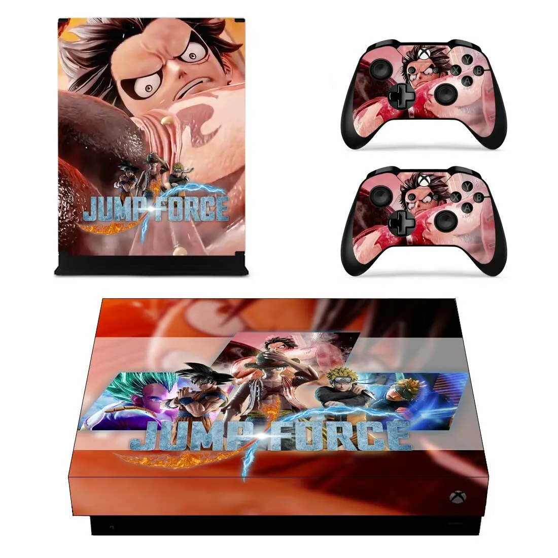 Jump Force стикер s для Xbox One X виниловое покрытие наклейки Стикеры для Xbox one X консоли пульта дистанционного управления скины
