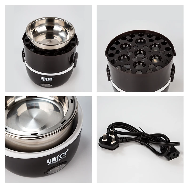 Новинка электрическая портативная внутренняя рисоварка 2/3 слоя еды термос с