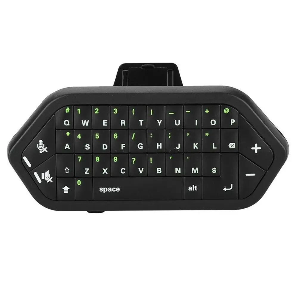 2,4 ГГц Беспроводная клавиатура Игровые наушники адаптер Chatpad для Xbox One контроллер клавиатура