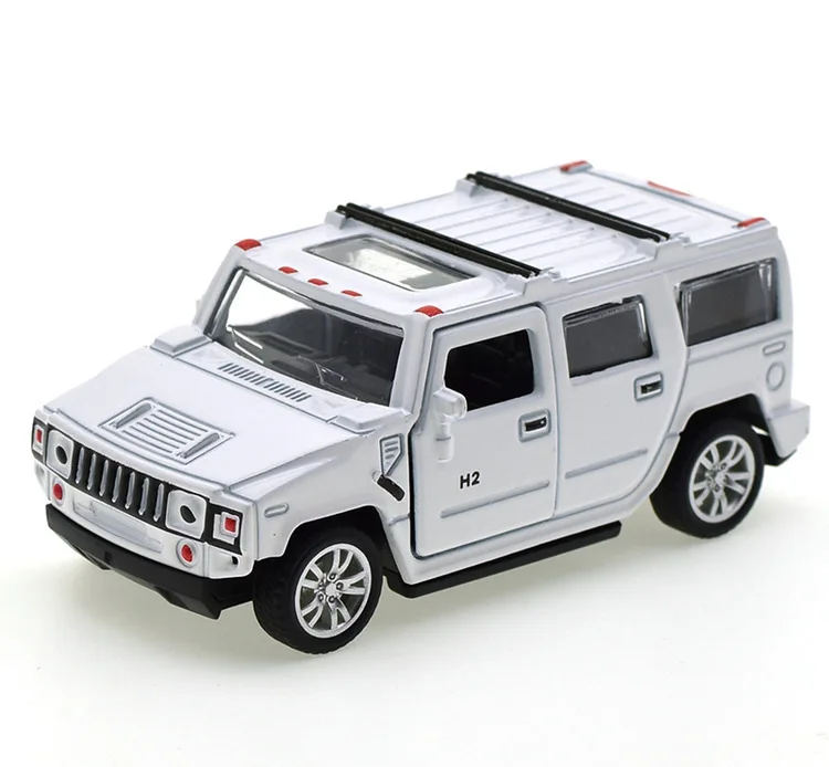 Пекарня украшения торта и украшения модель автомобиля сплав автомобиль Hummer открывание двери внедорожник игрушка