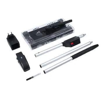 

(From Spain) Multifunctional Electric House Swivel Cordless Cleaner Automatic Home Cleaning Machine Black Easy Operate