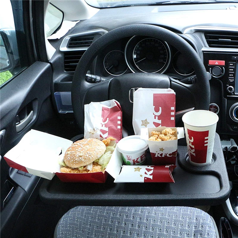 

Universal Car Table Multifunctional Auto Car Cup Holder Seat Back Food Car Tray Water Cup Phone Mount Car Pallet Shelf Styling