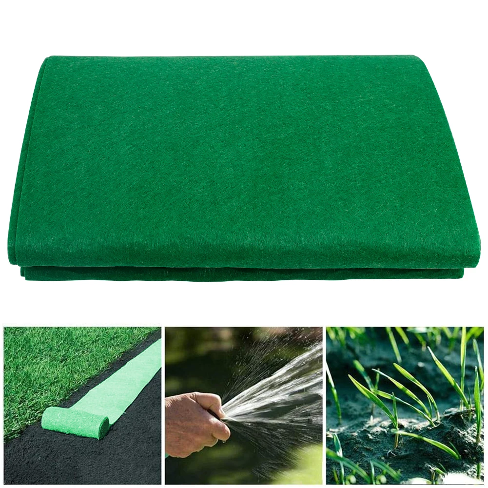 3M × 0.2M Biodegradable Grass Seed Mat Seed Starter Mat Grass Seed