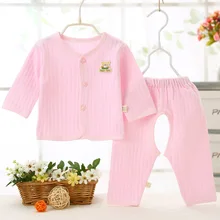 От 0 до 6 месяцев из хлопка; нижнее белье для новорожденных; костюмы для маленьких мальчиков и девочек; одежда на зиму и весну; детские пижамы; комплекты детской одежды унисекс