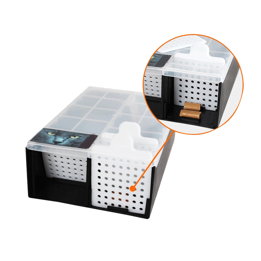 Household Large Mouse Trap Automatic Continuous Mousetrap Reusable Catch High Effect Rat Traps Catcher Killer Mice Cage