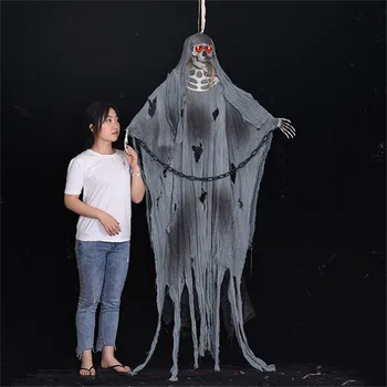 

Halloween Decorations Hanging Ghost Festival Decor Supplies Grim Reaper Evil Home Ktv Bar Haunted House Hanging Horror Props