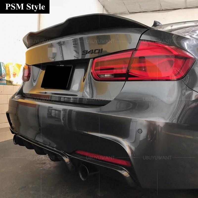 Задний спойлер для BMW F30 3 серии F35 2012 2013 2014 2015 2016 2017 2018 ABS декоративное крыло