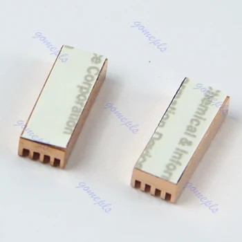 

2020 New 8pcs Copper Heat Sink Heatsinks Cooler For PC Computer DDR DDR2 Memory RAM HOT