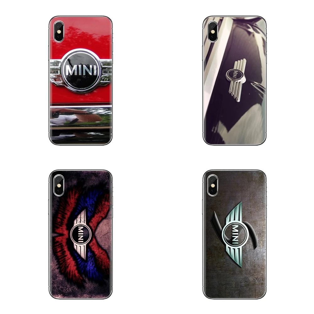 For Samsung Galaxy S2 S3 S4 S5 MINI S6 S7 edge S8 S9 Plus Note 2 3 4 5 8 Coque Fundas Case UK mini cooper jcw logo Stripes Print |