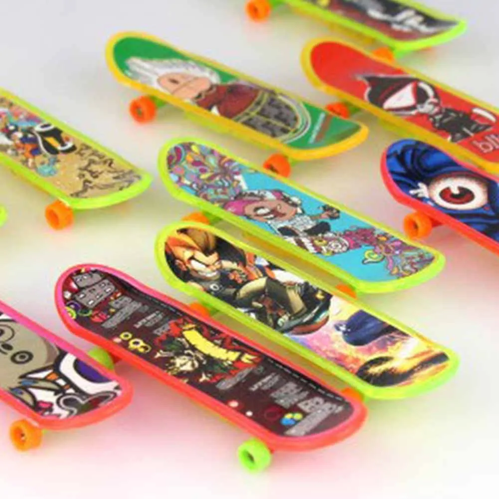 Funny Mini Finger Board Toy Skateboard Kids Skate Gift Children Fingerboard