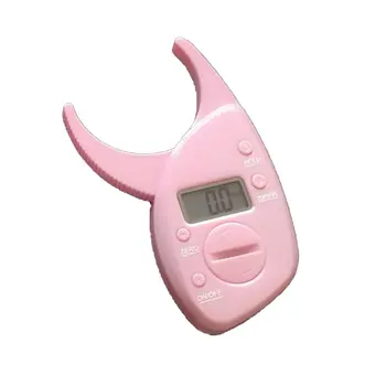 

Pink digital display fat caliper fat clamp fat gauge sebum measuring instrument thickness gauge fat thickness clip Neutral /