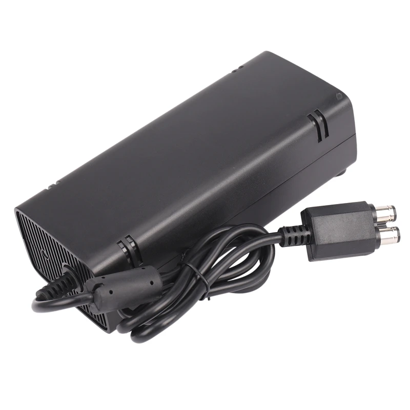 for Xbox 360 Slim AC Adapter Power Supply Brick Power Supply 135W Charger Cord for Xbox 360 Slim Console 100-120V