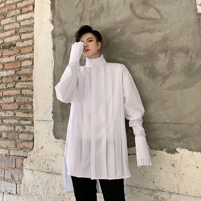 S-XL! Дизайнерская одежда модный бренд стилист тенденция несимметричная блуза в