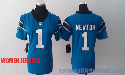 Зеленый Stitiched, Carolina, Cam Newton, Luke Kuechly, Greg Olsen Для женщин Джерси - Цвет: Зеленый