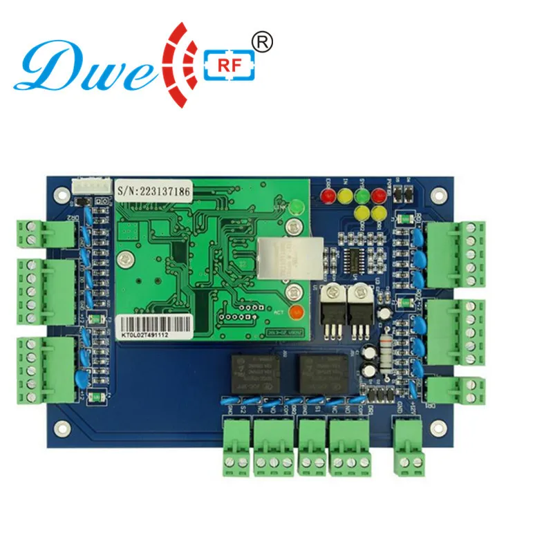Система контроллера доступа TCP IP сеть 2 двери 20000 пользователей сетевая система