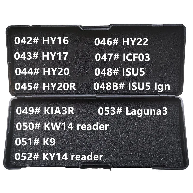 Без Черной коробки 042-053 # HY16 HY17 HY20 HY20R KIA3R KW14 K9 KY14 HY22 ICF03 ISU5 Laguna3 для Laguna 3 LiShi 2 в 1