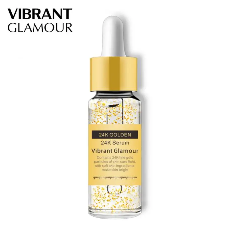 15ml 24K Gold Hyaluronic Acid Face Serum Replenishment Moisturize Shrink Pore Brighten Anti-aging Lift Firming Essence TSLM2 | Красота и