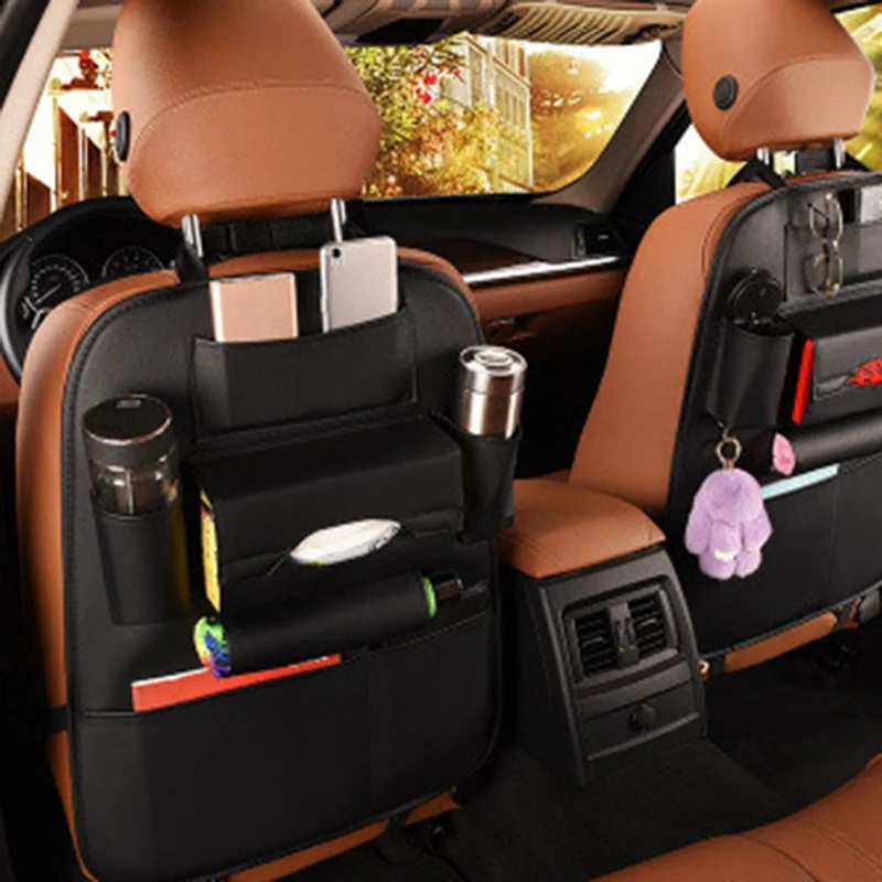 Автомобильный органайзер мульти-карманный автомобильный Карманный чехол для телефона органайзер для заднего сиденья автомобиля протектор подвесная сумка для хранения для детей