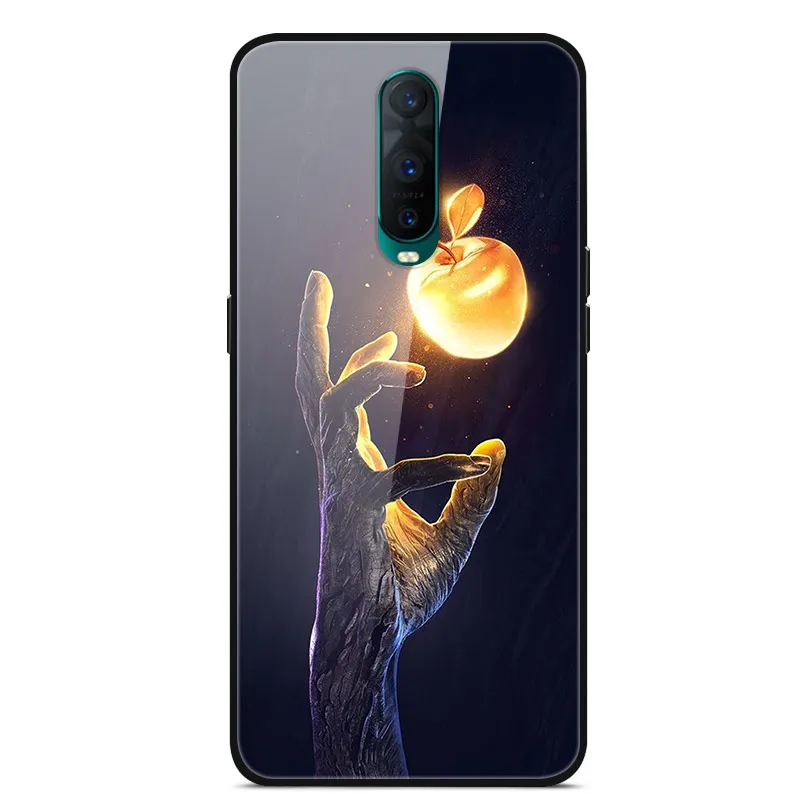 15 Чехол для OPPO RX17 Pro закаленного стекла чехол с принтом аниме Твердый чехол на заднюю панель телефона для OPPO RX17 Neo чехол RX17Neo RX 17 Pro бампер - Цвет: 15