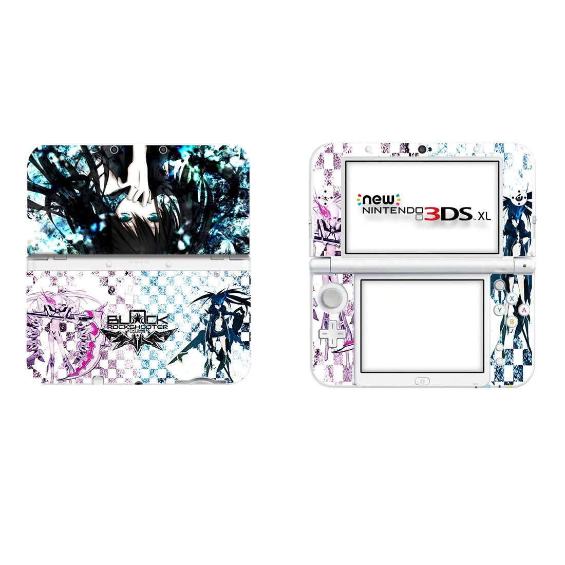 Аниме милая девушка полное покрытие наклейка Кожа Наклейка для NEW 3DS XL Скины Наклейка s для NEW 3DS LL Виниловый протектор кожи наклейка
