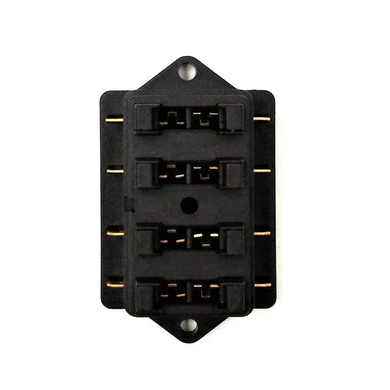 Для авто автомобиля 40A 12V 24V грузовик 4 Way Blade блок предохранителей держатель