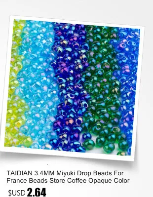 Taidian стекло Beads8* 5 мм свободные GD блеск родные Beadwork Diy не выцветшие ручной работы для изготовления ювелирных изделий 10 грамм около 70 шт