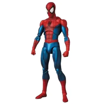 

16cm Avengers Alliance Endgame Spiderman Action Figures Super Movable Joints Face Change Marvel Spider-man Pvc Gifts Figures