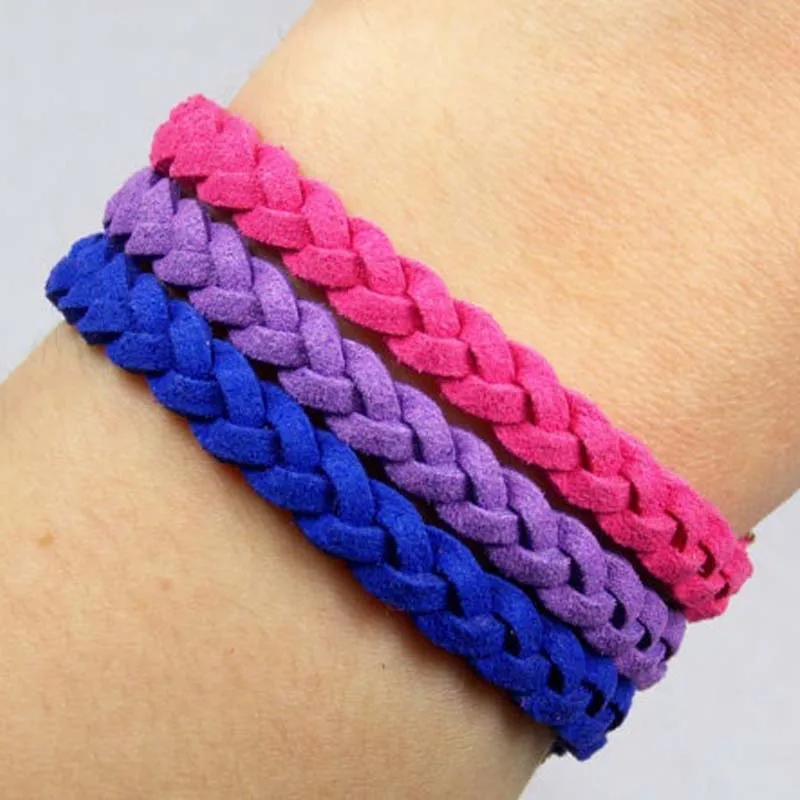 Bisexual Bi Pride LGBT Flag Pink Purple Sapphire Blue Adjustable