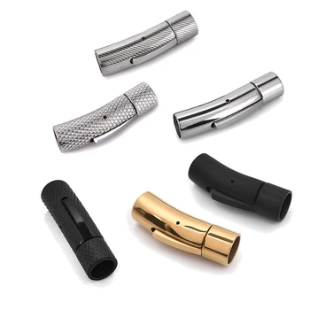 

2pcs/Lot 6mm 8mm Bracelet Clasp Stainless Steel Clasps For Bracelets Jewelry Making DIY Jewelry Findings Handmade Gift