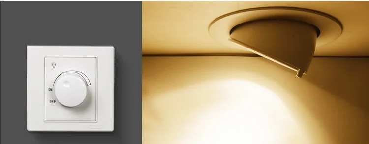 85-265Vac input 3W-10W ultra slim LED embedded down lamp ,Foldable and 360 degree rotatable built in COB ceiling Spot light