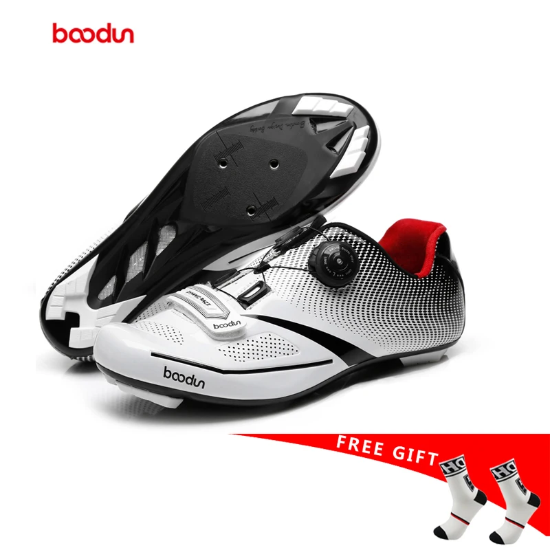 

Cycling Shoes Ultralight Self-Locking Pro Men's Road Bike Triathlon road cycling shoes men racing road bike shoes BOODUN