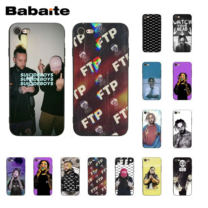 Чехол для телефона FTP $ uicideboy Suicideboys iPhone XR 11 Pro MaxXS MAX 8 7 6 6S Plus X 5 5S SE 12 mini 12ProMax |