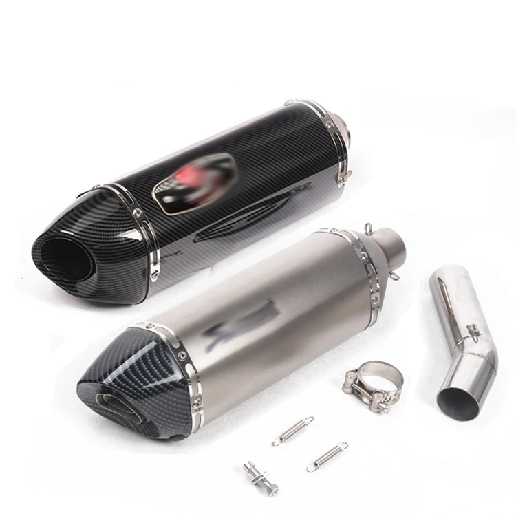 

Motorcycle Taiwan Rong 350 400 modified middle section Tai Rong GP1 GP-ONE 400 modified Ji Village SC exhaust pipe