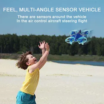 

Mini Romate Control Quadcopter 2.4G 4CH 6-Axis Speed 3D Flip Headless Mode RC Drone Toy Gift Present Altitude Hold Multi Battery