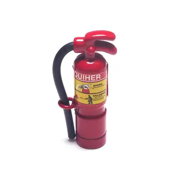 

1:12 Scale Dollhouse Miniature Simulated Fire Extinguisher Model Decoration Toy