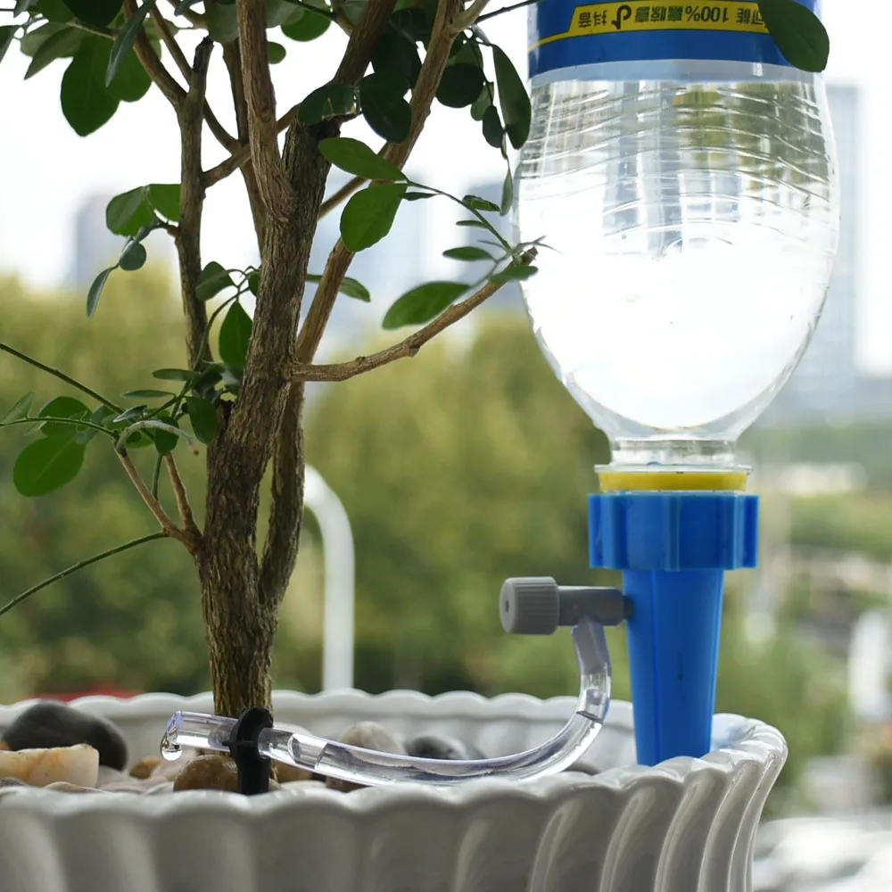 Drip-Irrigation-System Flower-Pots Automatic Home for 1PCS