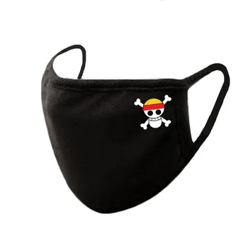 

PM2.5 Mask Washable Durable Face Mask Cartoon Anime Print Earloop Cloth Cover Dustproof Protection Printing Mouth Mask masque