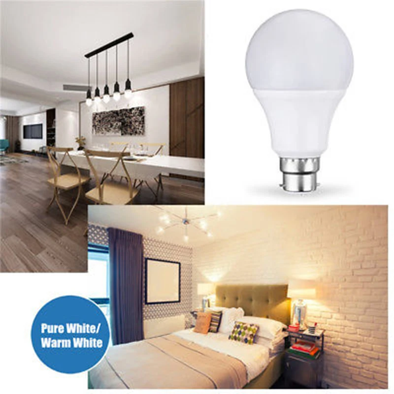

Light Sensor Auto Lamp Bulb Energy Saving Lighting Kit Warm White/ Cool White 5W