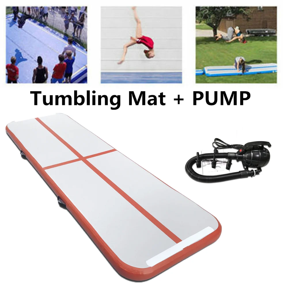 3/4/5m Inflatable AirTrack Gymnastics Mattress Gym Tumble Airtrack