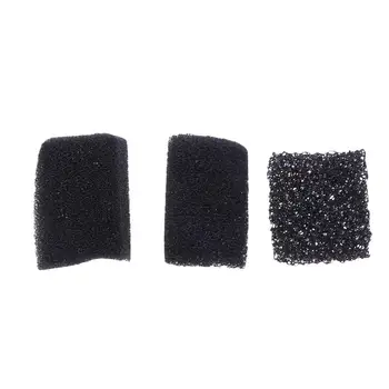 

3pcs Professional Special Effect Blood Scar Wound Makeup Brush Dense Stipple Sponge for Halloween Body Face Painting Black