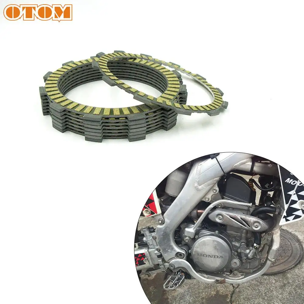OTOM 오토바이 클러치 마찰판 (101mm + 108mm) 클러치 디스크 키트, 22202-KSC-670, 혼다 CRF250R 08-20 CRF250X 04-19 CRF250R 용 
