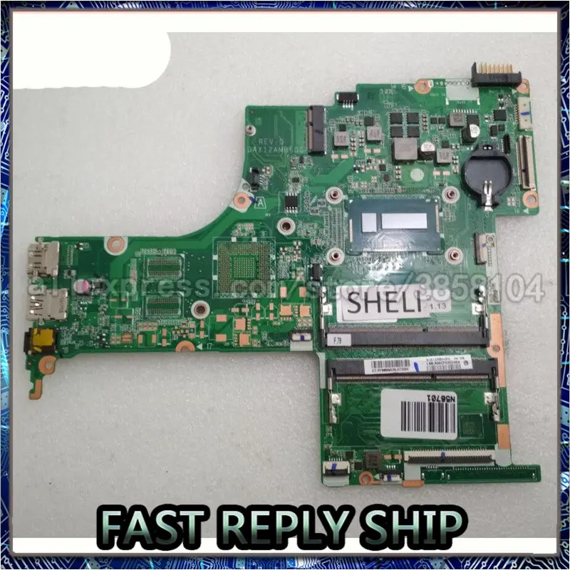Материнская плата SHELI для HP 15-AB модель 2 5G DAX12AMB6D0 836098-601 | Компьютеры и офис