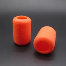 Ультра-мягкая силиконовая Татуировка ручка обертывание крышка для одного дюйма насадки для тату