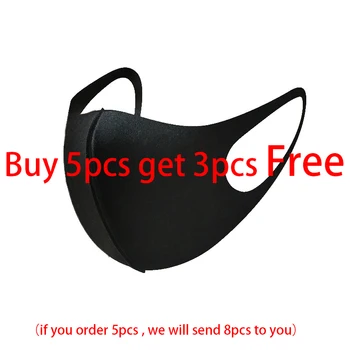 

New Winter Mask Dustproof Mouth Face Mask Anime Cartoon Kpop Lucky Bear Women Men Sponge Face Mouth Masks