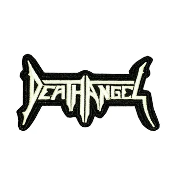 

4'' DEATH ANGEL HEAVY METAL BAND LOGO IRON ON EMBROIDERED PATCH