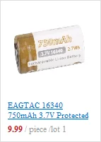 EAGTAC D25AAA XPG2 155 люмен Nichia 219C 395nm УФ светодиодный фонарик мини брелок Магнитный фонарь AAA батарея 10440