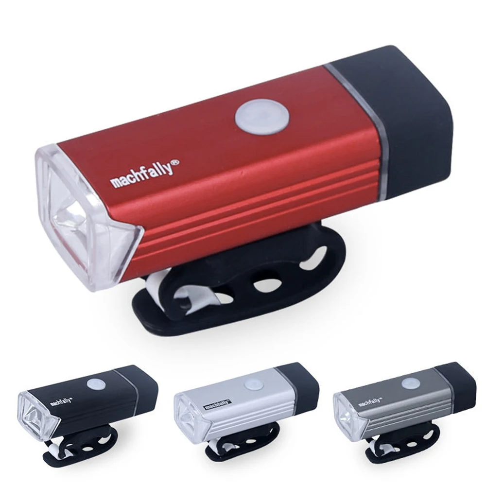 

Bicycle Headlights USB Chargeable Bicycle Handlebar Lights Cycling Flashlight 122g Aluminium Alloy Bike Accessories