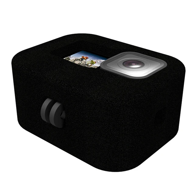 Silenziatore Antivento Per GoPro Hero 9-13 - Schiuma Nera, Riduzione Rumore Per Video