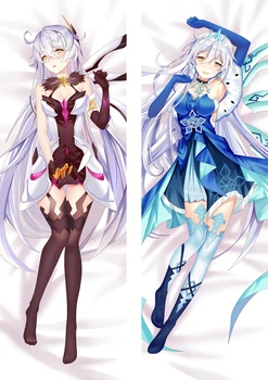 

Japan Anime MmiHoYo Apocalypse Kiana Kaslana Hugging Body Pillow Cover Double-side Printed body Decorative Pillow case